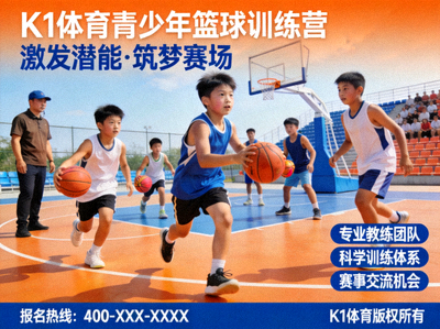 爱游戏体育为青少年篮球训练营设计的体育营销活动